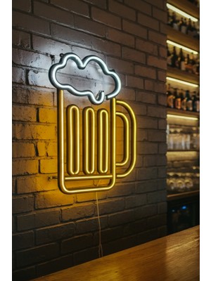 Morimora Bira Bardağı Neon Tabela