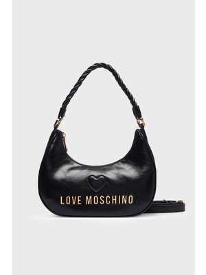 Love Moschino Logolu Çıkarılabilir Askılı Çanta Bayan Çanta JC4135PP1PL1100A