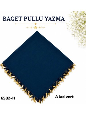 Sedef Baget Pullu Yazma