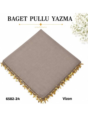 Sedef Baget Pullu Yazma