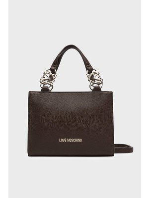 Love Moschino Logolu Çıkarılabilir Askılı Çanta Bayan Çanta JC4006PP1PLB0300
