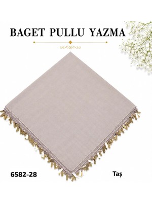 Sedef Baget Pullu Yazma