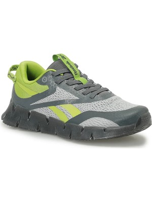 Reebok Zıg N Glow 3 Elastıc Lace Gri Unisex Çocuk Koşu Ayakkabısı