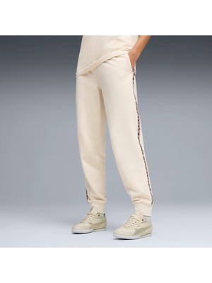 Puma Kadın / Kız Krem Puma Ess Graphıc Animal Pants Krem Kadın Eşofman Altı