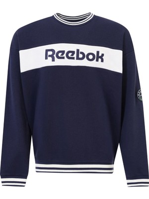 Reebok Lawn Club Crew Sweat Lacivert Erkek Sweatshirt