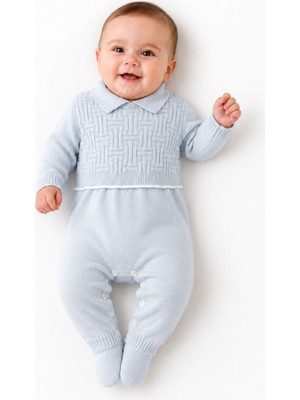 Baby Hola Unisex Triko Patikli Bebek Tulum 5603