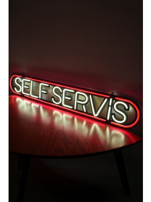 Morimora Self Servis Neon Dekor