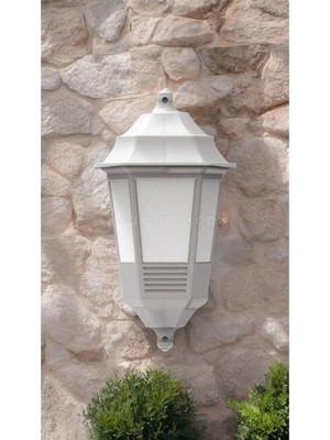 Mikasso 10 Watt Günışığı Ampul Dahil Dekoratif Duvar Aplik, Bahçe Duvar Armatürü, Modern Şık Duvar Apliği Pl