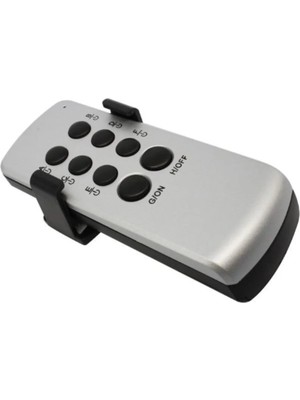 Mikasso 6 Lı Kanal Avize Kumandası 6X1000 W CT-9151 1 Belirtilmemiş E27 Gri Antre / Hol
