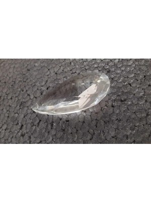 Mikasso Kristal Cam Avize Taşı Damla Orta (Boyu 6 Cm,eni 3 Cm) Cam 1 E27 Turuncu