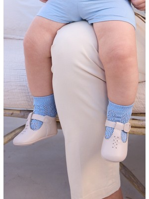 Mayoral Erkek Bebek Ayakkabı Krem 9082