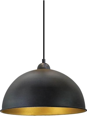 Mikasso Yimpi Siyah Sarkıt Avize Sarkıt Lamba Salon Mutfak Avizeleri Pastane Cafe Berber Modelleri Metal 1 E
