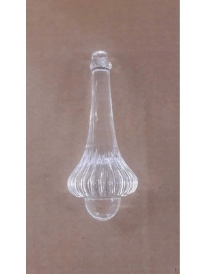 Mikasso Kristal Avize Taşı Büyük Damla (Boyu 9 Cm,eni 3,5 Cm) Cam 1 E27 Turuncu