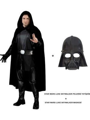 Eco Lounge Star Wars Luke Skywalker Pelerini Yetişkin ve Maskesi