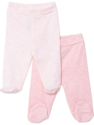 TeknoKapsül Ebebek Hello Baby Hellobaby Unisex 2li Patikli Alt Ribana Bej