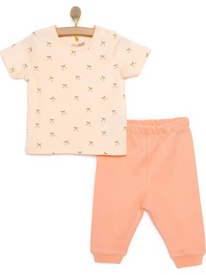 TeknoKapsül Ebebek Hello Baby Hellobaby Yenidoğan Tshirt-Patiksiz Alt