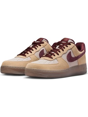 Nike Air Force 1 '07 Premium Erkek Kahverengi Sneaker Ayakkabı