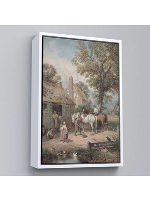 Trezon Ahşap Çerçeveli Foster Myles Birket The Smithy TABLO-8032