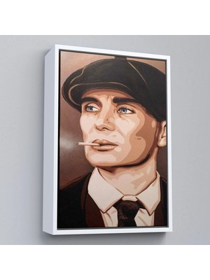 Trezon Ahşap Çerçeveli Ekart Peaky Blinders Thomas Shelby TABLO-7775