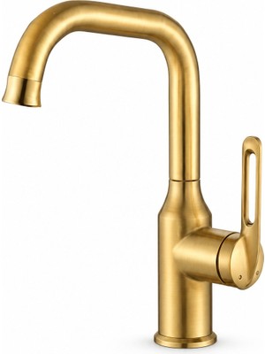 Valtemo STELLO LAVABO BATARYASI MAT ALTIN  (VM-1404)