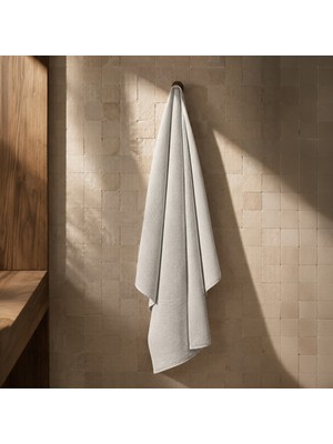 Matmel Soft Bame Banyo Havlusu - Ekru - 90X150 cm