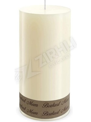 Bozkurt Mum Pillar Candle 400 gr