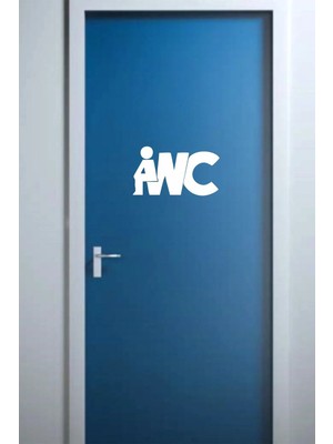 Mikasso Tuvalet Sticker Duvar Çıkartması, Duvar Dekoru, Ev Dekorasyonu, Tuvalet Çıkartması, Wc Çıkartması Be