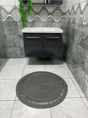 Mikasso Jüt ,hasır ,desenli Halı ,salon, Mutfak ,yatak Odası , Halısı ,kilim, Yolluk Jüt Gri