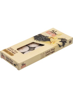 3 Adet Bozkurt Tealight Kokulu Mum 10'lu Vanilya
