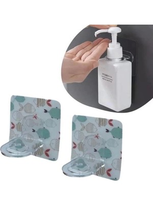 Mikasso Süper Yapışkanlı Çok Amaçlı Cember Askı 2 Adet Belirtilmemiş