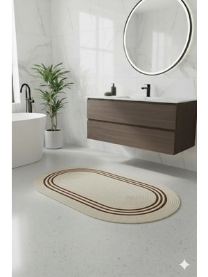 Mikasso Jüt Çember Detay ,hasır, Kapı Önü Paspası ,banyo Paspası ,paspas,yolluk,koridor,kilim Jüt Ince (10 M