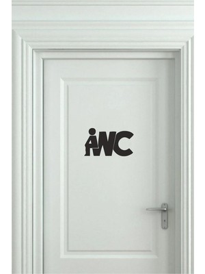 Mikasso Tuvalet Sticker Duvar Çıkartması, Duvar Dekoru, Ev Dekorasyonu, Tuvalet Çıkartması, Wc Çıkartması Si