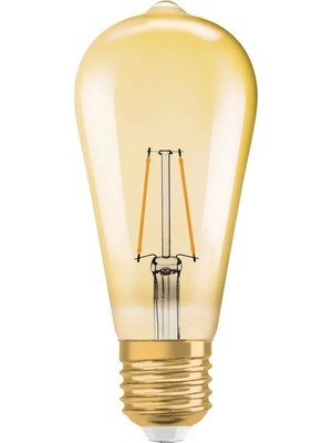 Osram Vintage 1906 Edison Filament LED Ampul 6.5W 720LM 2700K E27 Duy Dim Edilebilir Sıcak Beyaz Işık