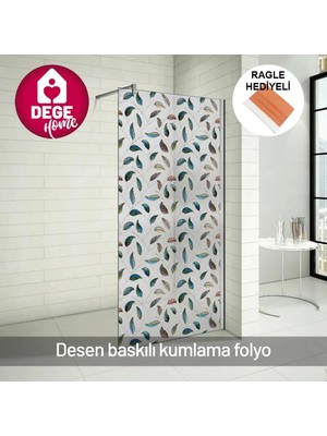 Mikasso Vitray Desenli Buzlu Cam Folyosu. Duşakabin, Balkon, Mutfak, Banyo, Ofis Camı. Desen No: 11001 Gri