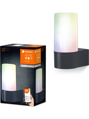 Ledvance Smart+ Wifi Pipe Wall Akıllı Bahçe Duvar Armatürü 10W 380LM Rgbw 3000K IP44 Dış Mekan 20CM