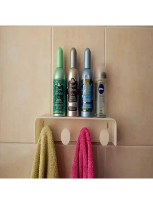 Mikasso Banyo Askısı Beyaz