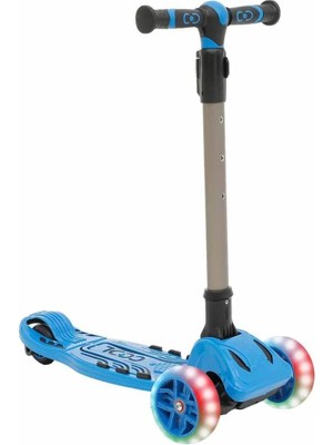 TeknoKapsül Cool Wheels 3 Tekerlekli Işıklı Maxi Scooter Mavi 3+ Yaş