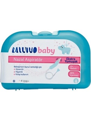Belle Fusion Mey Ithalat® Baby Nazal Burun Aspiratörü