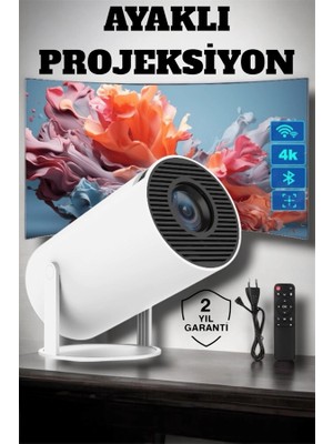 Belle Fusion Mey Ithalat® USB ve Kablosuz Bağlantı Özellikli 5000 Saat Ampul Ömürlü Projeksiyon Yeni Nesil