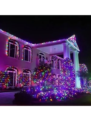 Belle Fusion Mey Ithalat® 11M 100 LED Solar Rgb Işık