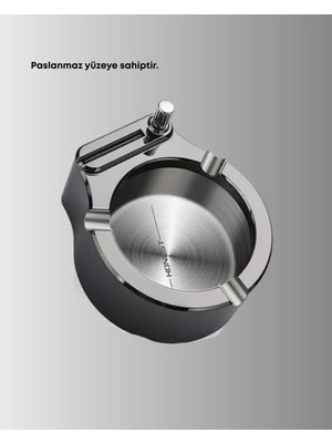 Astraltech Küllük ve Çakmak Birleşik Set Paslanmaz Çelik Gövde
