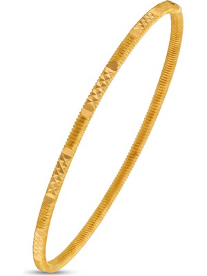 Garanti Gold 22 Ayar Yıldızlı Ajda Altın Bilezik 10 gr