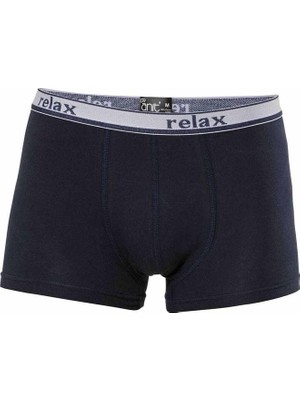 Mbb E-Ticaret Relax Pamuklu Esnek Erkek Boxer Lacivert - 1268A