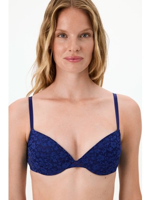 Penti Lacivert Pleasure Lace Sütyen
