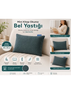 Yatella Mini Kitap Okuma Yastığı (40 x 30 Cm)