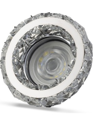 5 Adet Noas YL65 1640 Hemera Cam Spot Kasası GU10 Duy