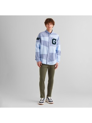 Gant Erkek Yeşil Slim Fit Pantolon