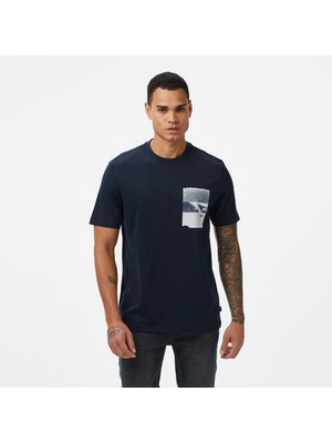 Boss Container Erkek Koyu Mavi T-Shirt