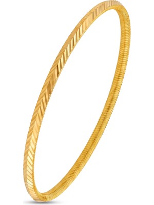Garanti Gold 22 Ayar Başak Model Ajda Altın Bilezik 10 gr