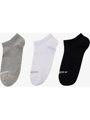 Skechers U Low Cut 3 Pack Socks S2520315-4183 Çok Renkli Çorap